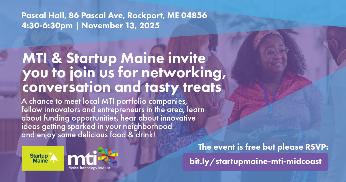 MTI – Startup Nov 13 event
